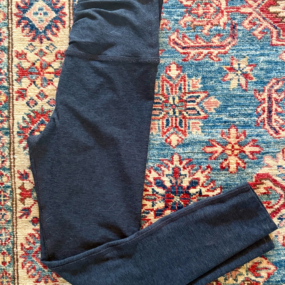 Darkest night midi rusched Leggings like new
